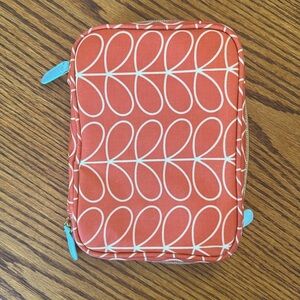 Orla Kiely orange stems cosmetic bag